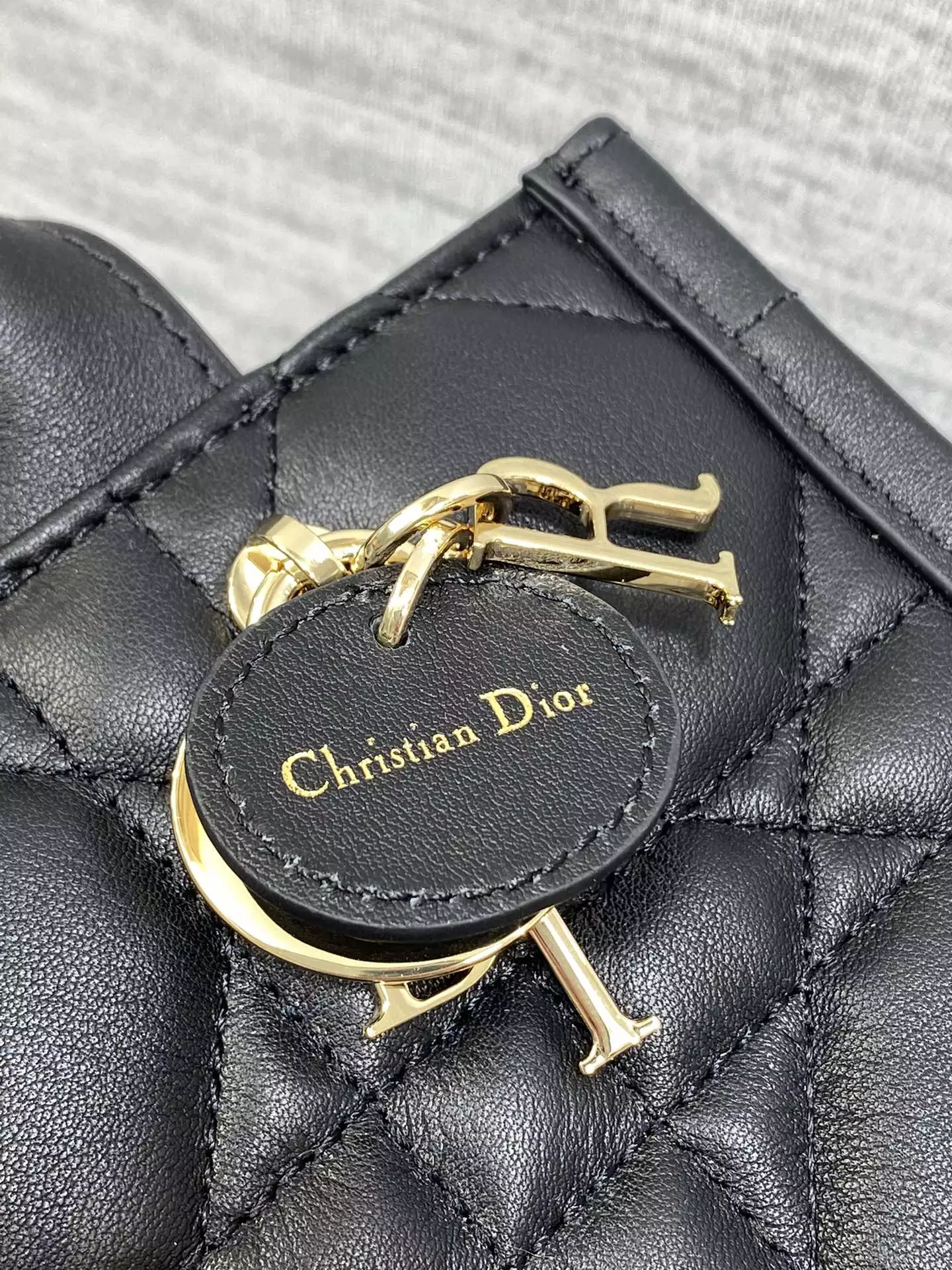 Mini Dior Book Tote Black Macrocannage Calfskin - Repbags.ru - Image 8