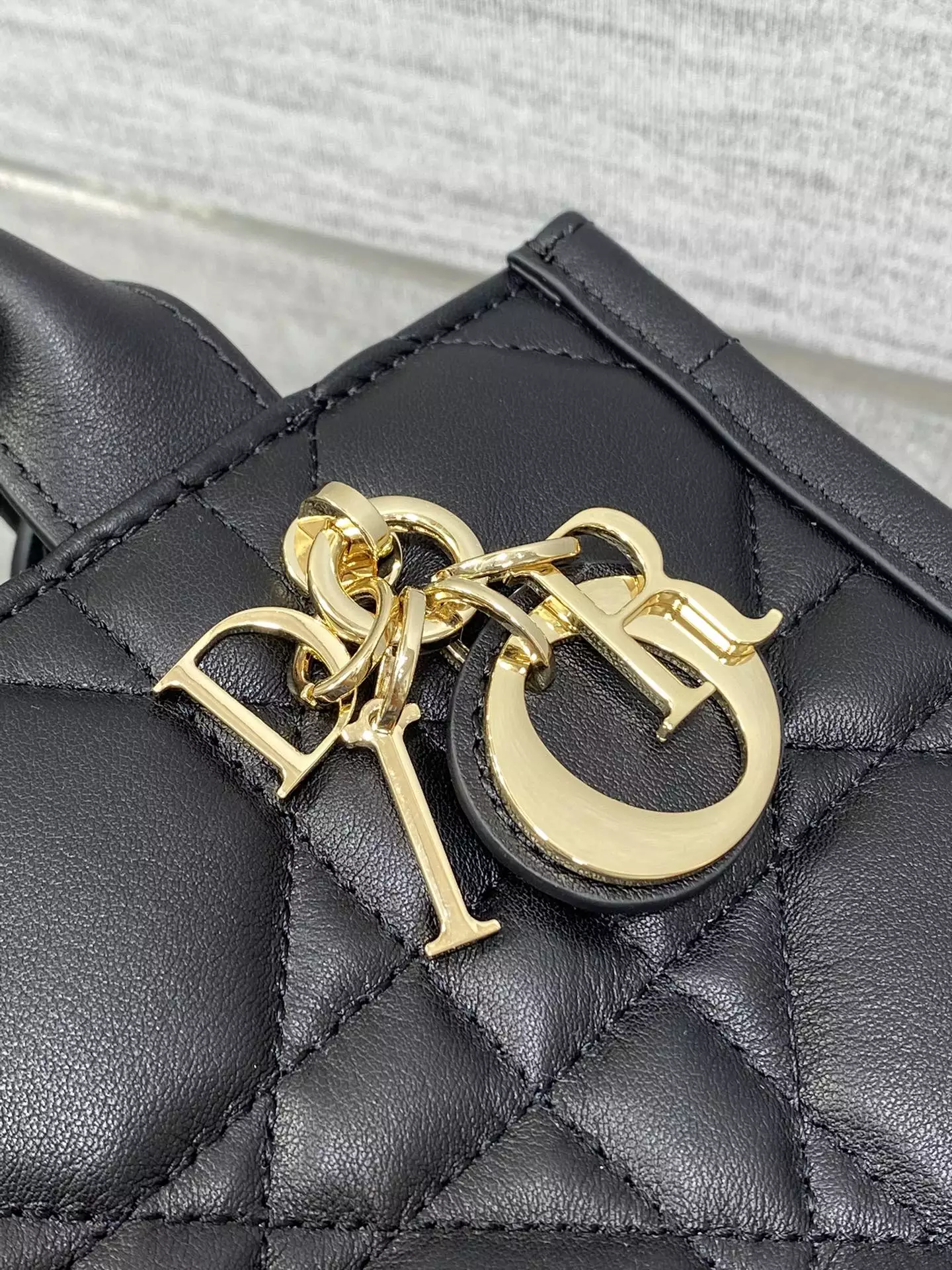 Mini Dior Book Tote Black Macrocannage Calfskin - Repbags.ru - Image 7