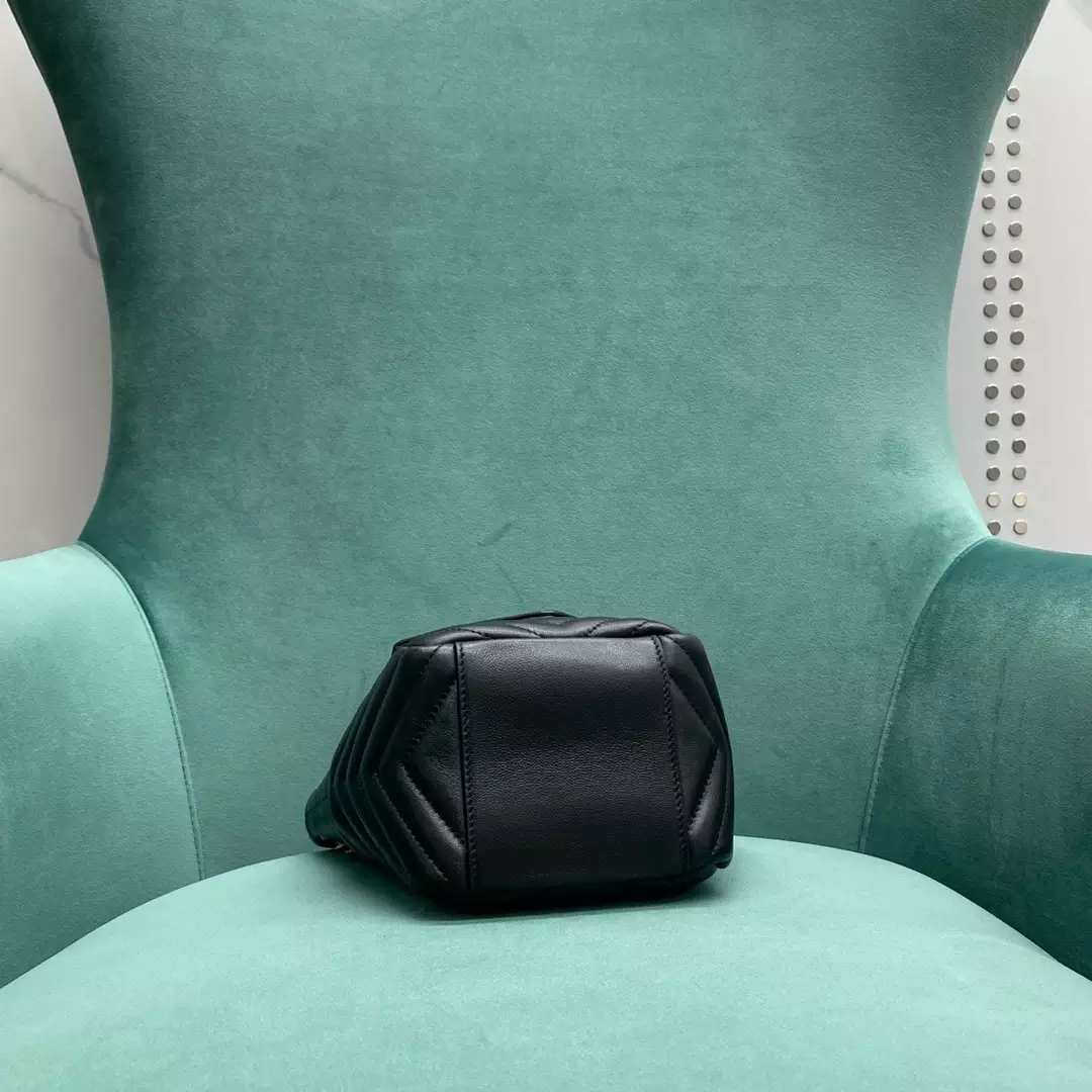 Mini Joe in Black Lambskin - YB069 - Repbags.ru - Image 9