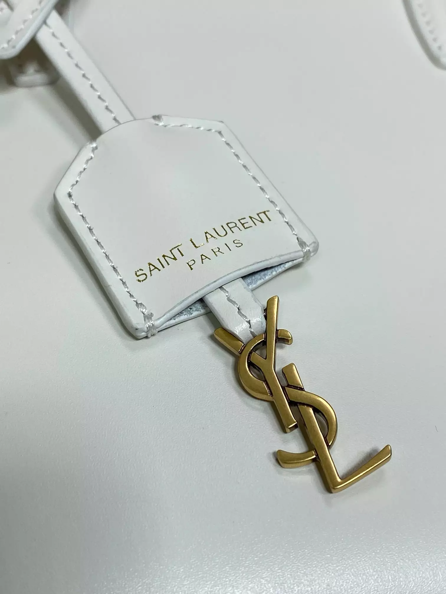 Mini Toy Shopping Saint Laurent in Box Leather - Repbags.ru - Image 4