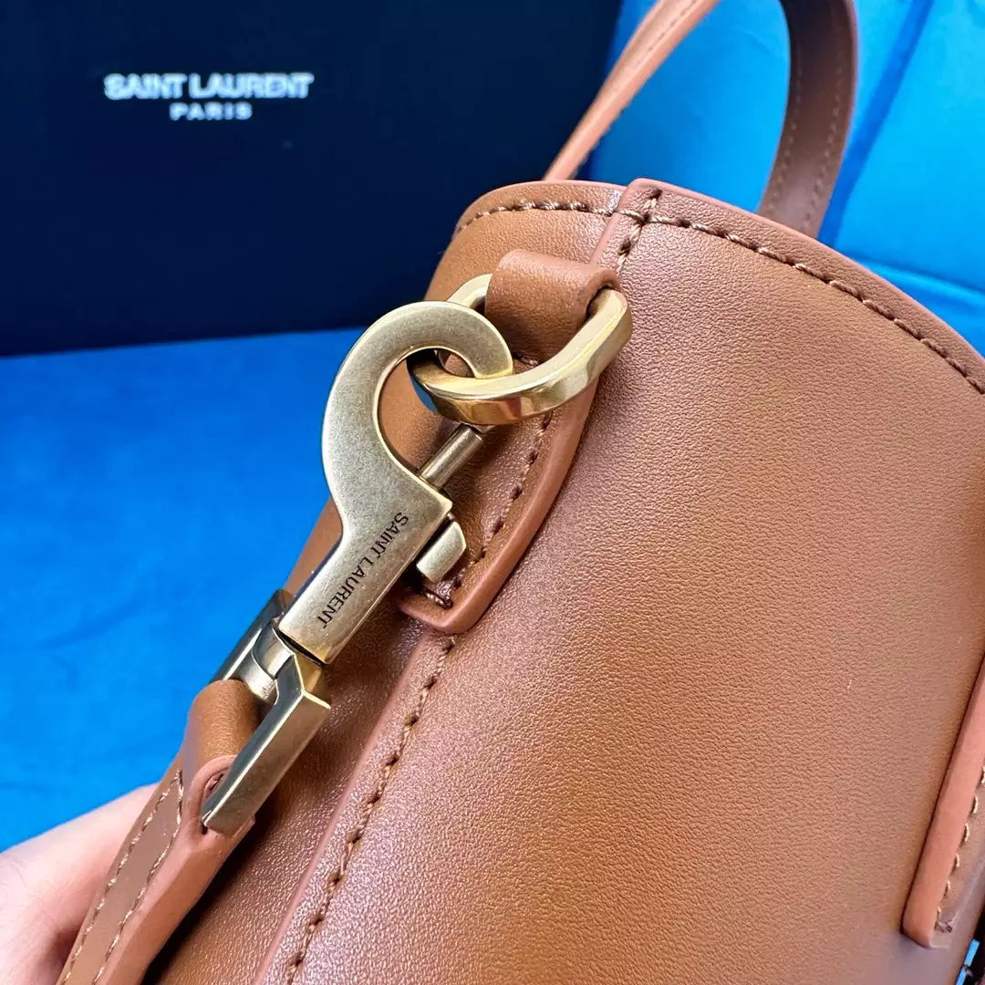 Mini Toy Shopping Saint Laurent in Box Leather - Repbags.ru - Image 6