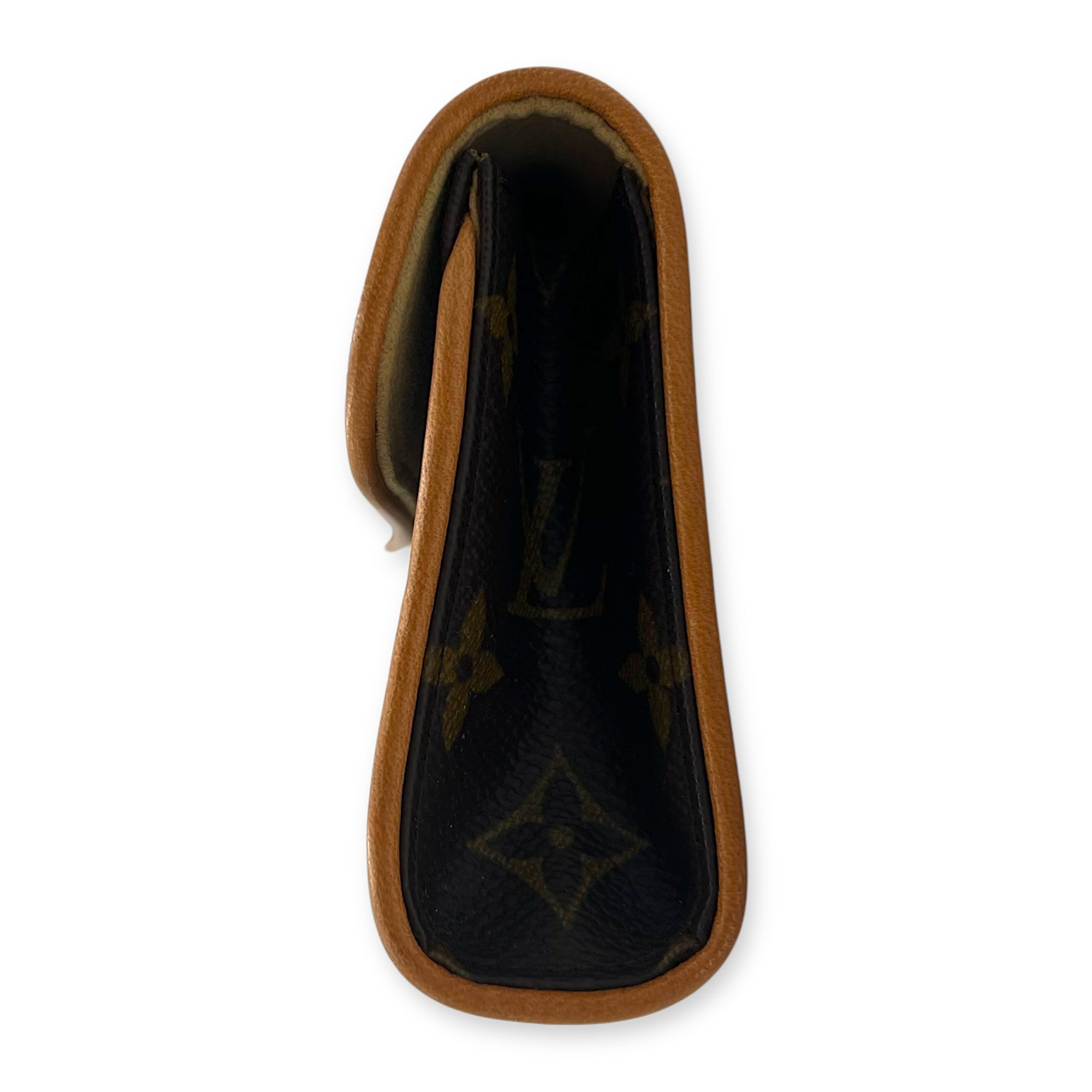 Florentine Belt Bag Brown in Monogram Coated Canvas, Gold hardware - Image 4