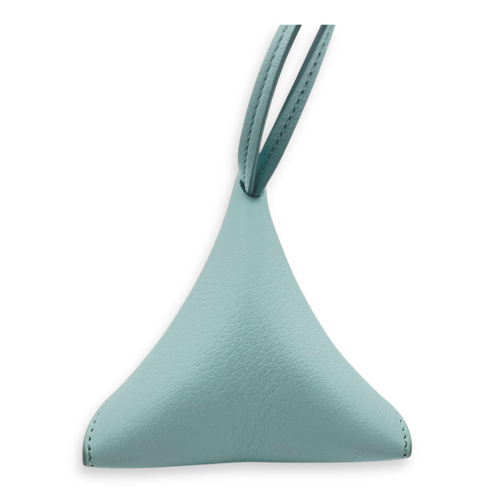 Puzzle Fold Charm Charm Blue in Calfskin - Image 5