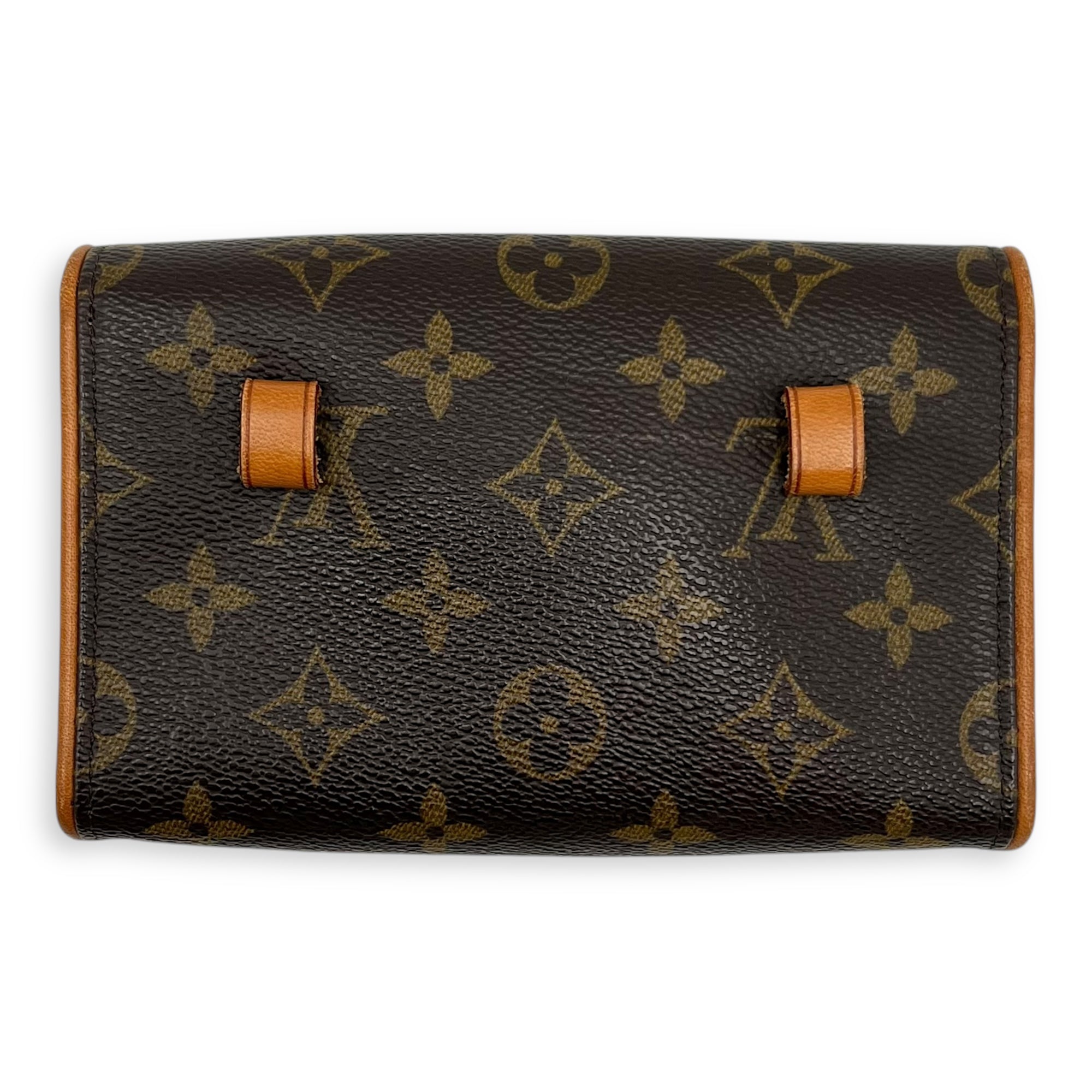 Florentine Belt Bag Brown in Monogram Coated Canvas, Gold hardware - Image 3
