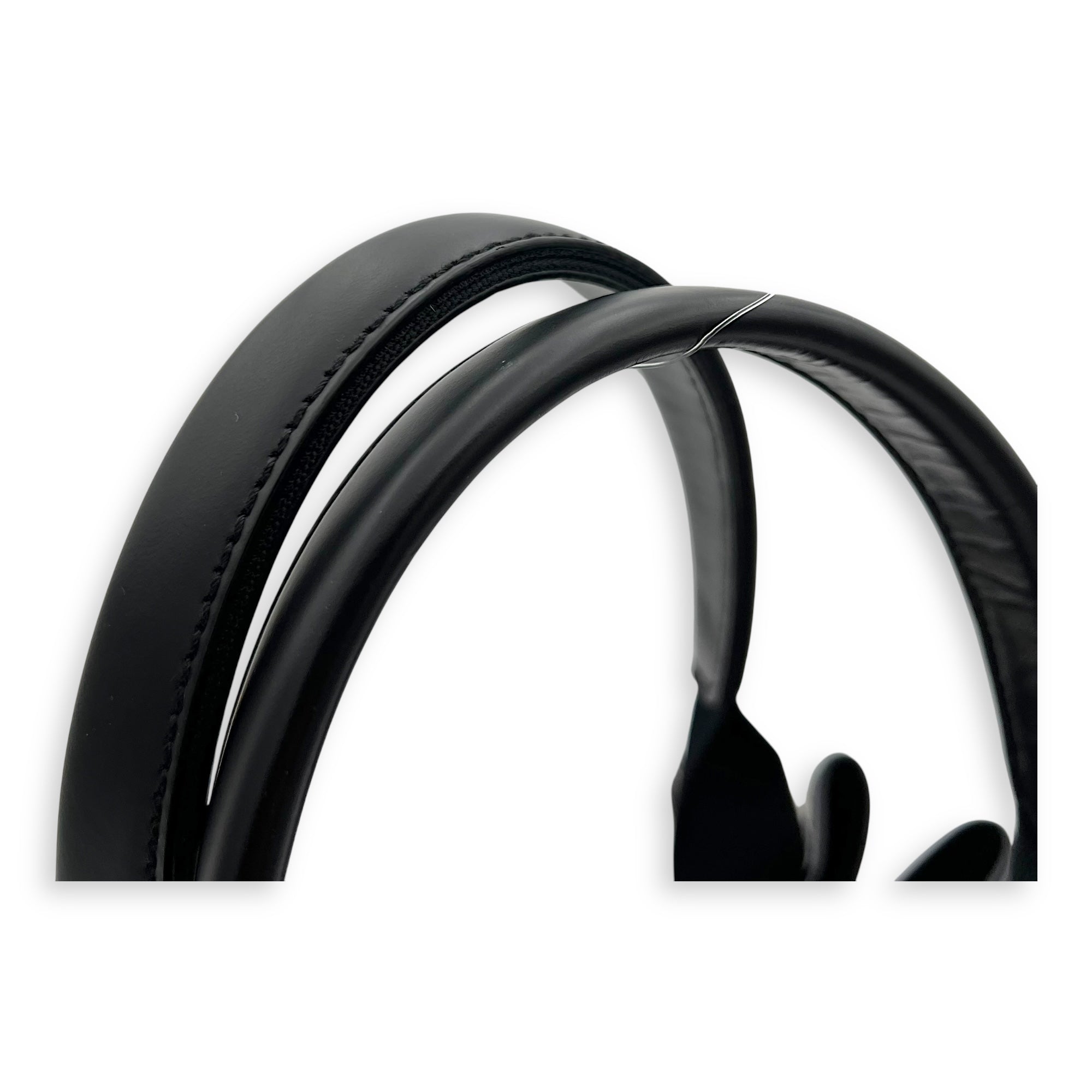 Cabas Tote Bag Medium White in Canvas, Silver hardware - Image 8