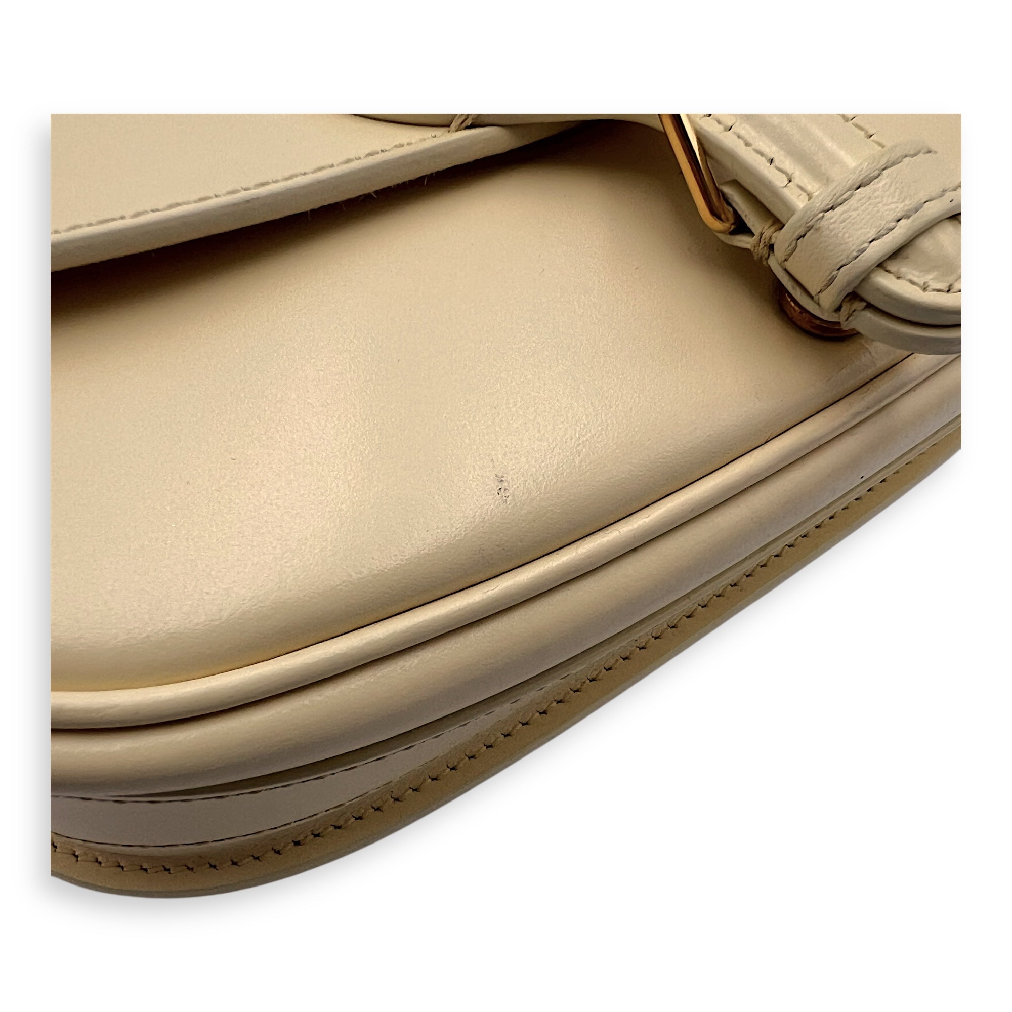 Bobby East West Yellow Crossbody Bag in Calfskin, Gold hardware - Image 9