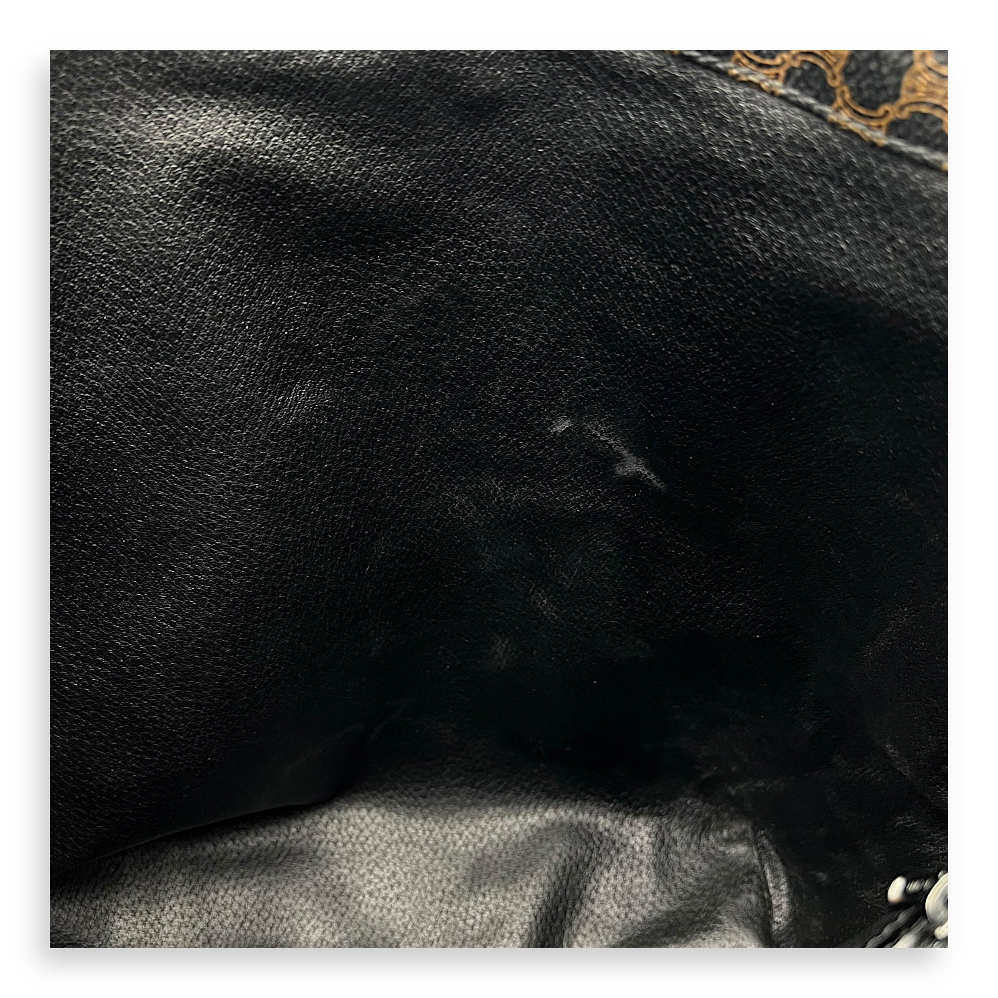 Macadam Tote Bag Black in Coated Canvas, Gold hardware - Image 8