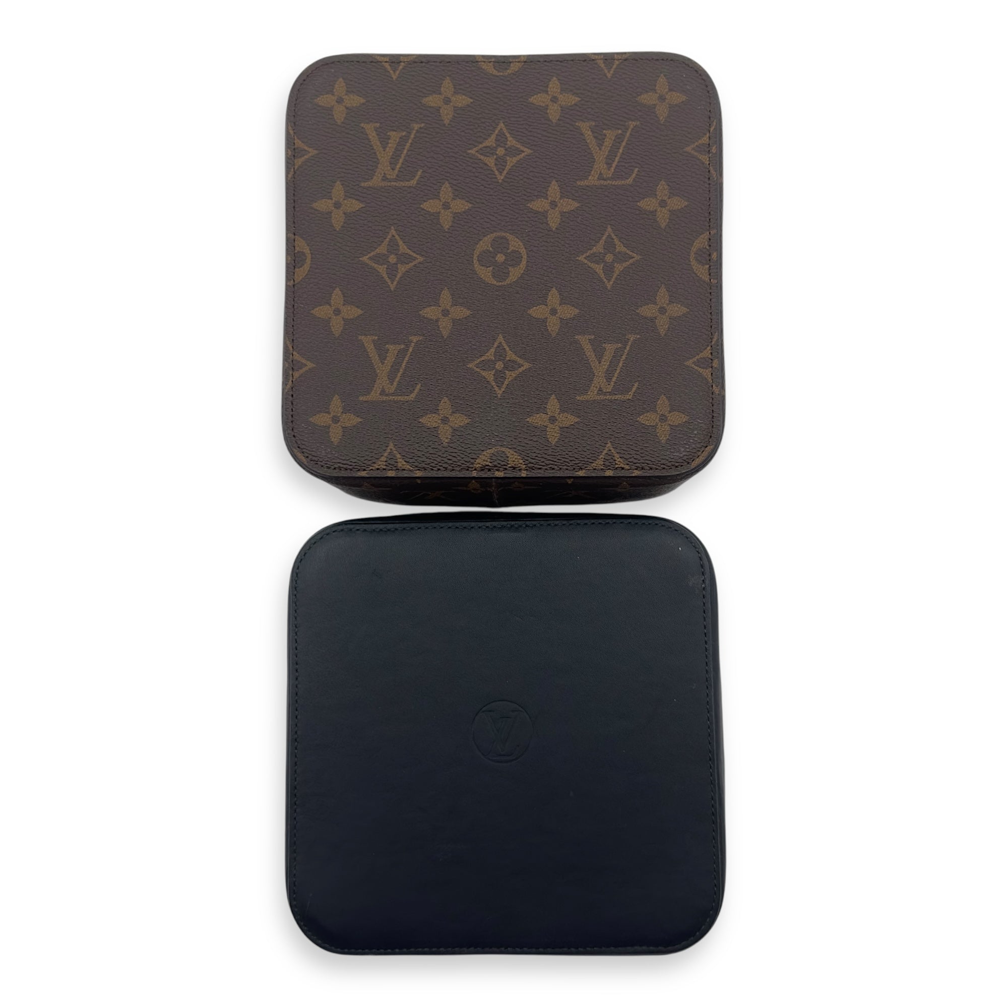 LV Brown Box in Monogram Coated Canvas - Image 17