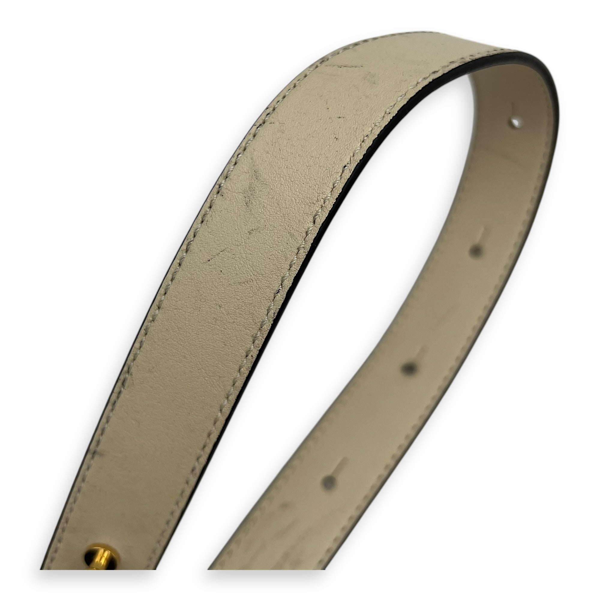 Hammock Small Beige Shoulder Bag in Calfskin, Gold hardware - Image 19