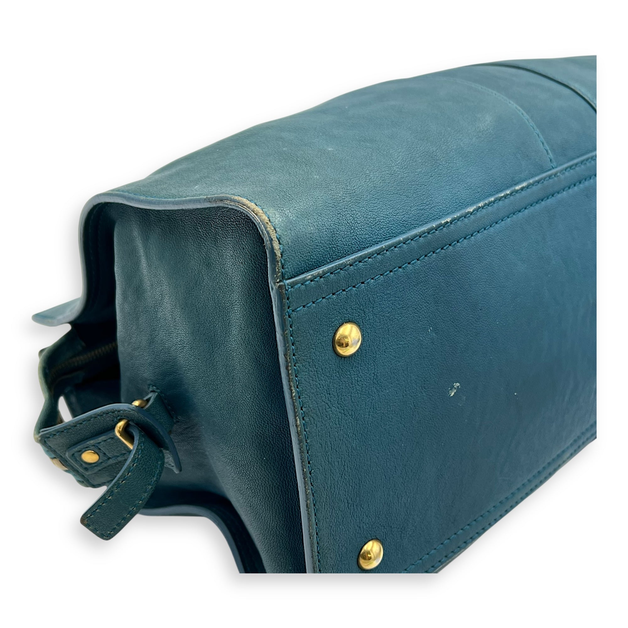 Cabas Chyc Sac Ligne Y Top handle bag in Calfskin, Gold Hardware - Image 12