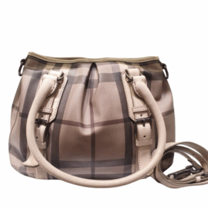 Burberry Beige Smoked Check Northfield Crossbody Bag