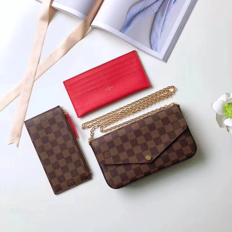 Pochette Félicie Damier Ebene Canvas - LB252 - Image 3