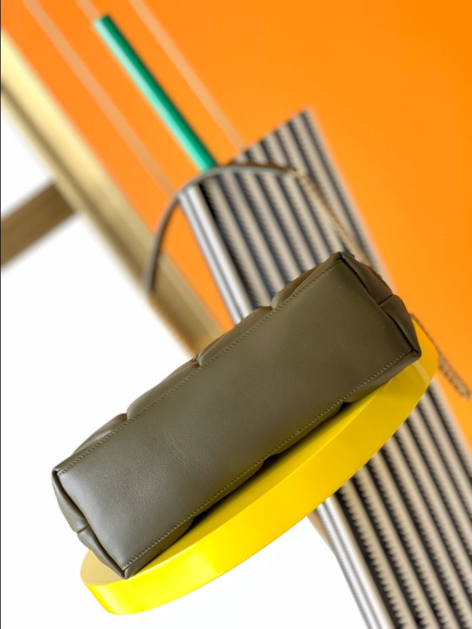 Puffer Small in Nappa Leather Bag - Image 9