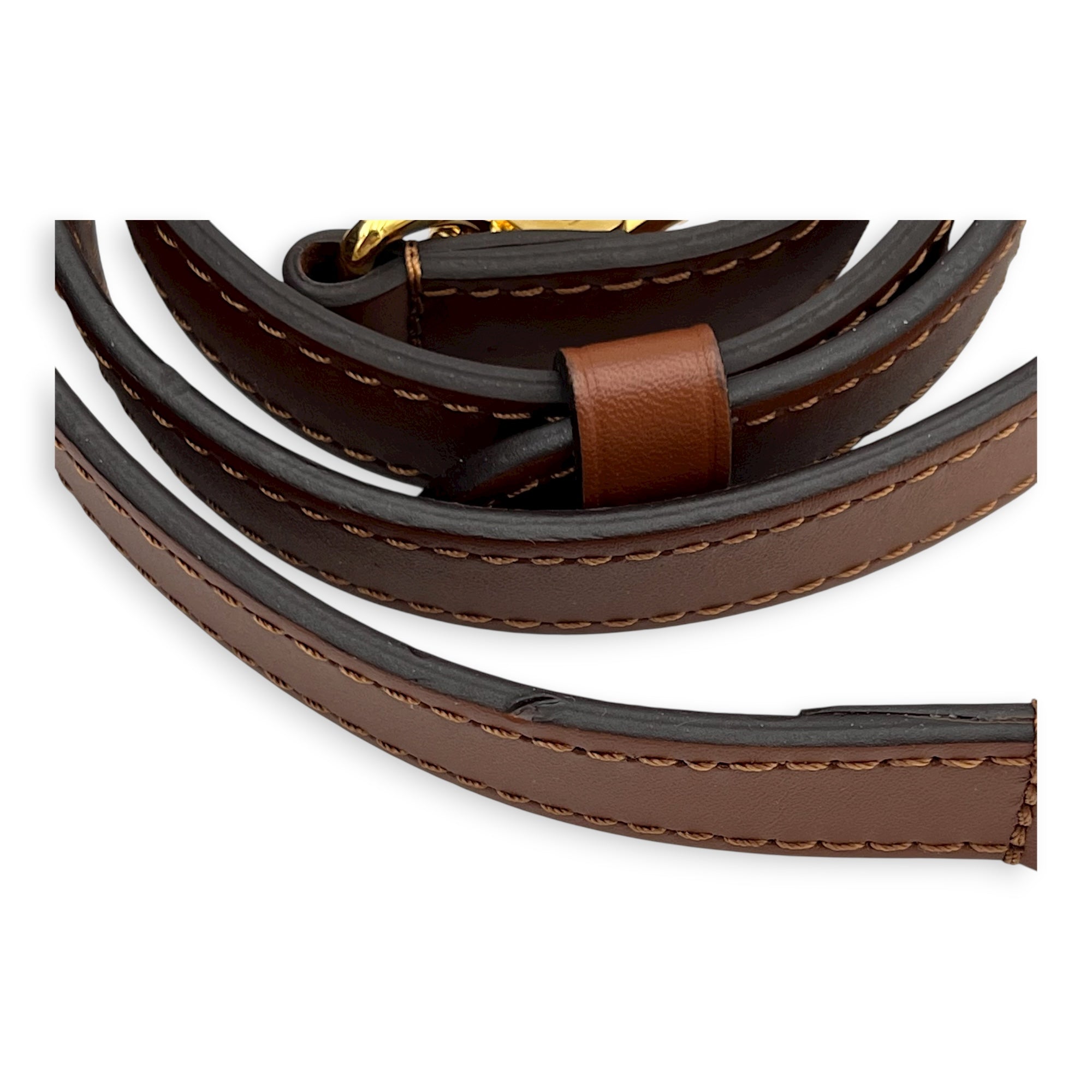 V tote bag Top Handle Bag Black in Monogram Coated Canvas, Gold hardware - Image 13