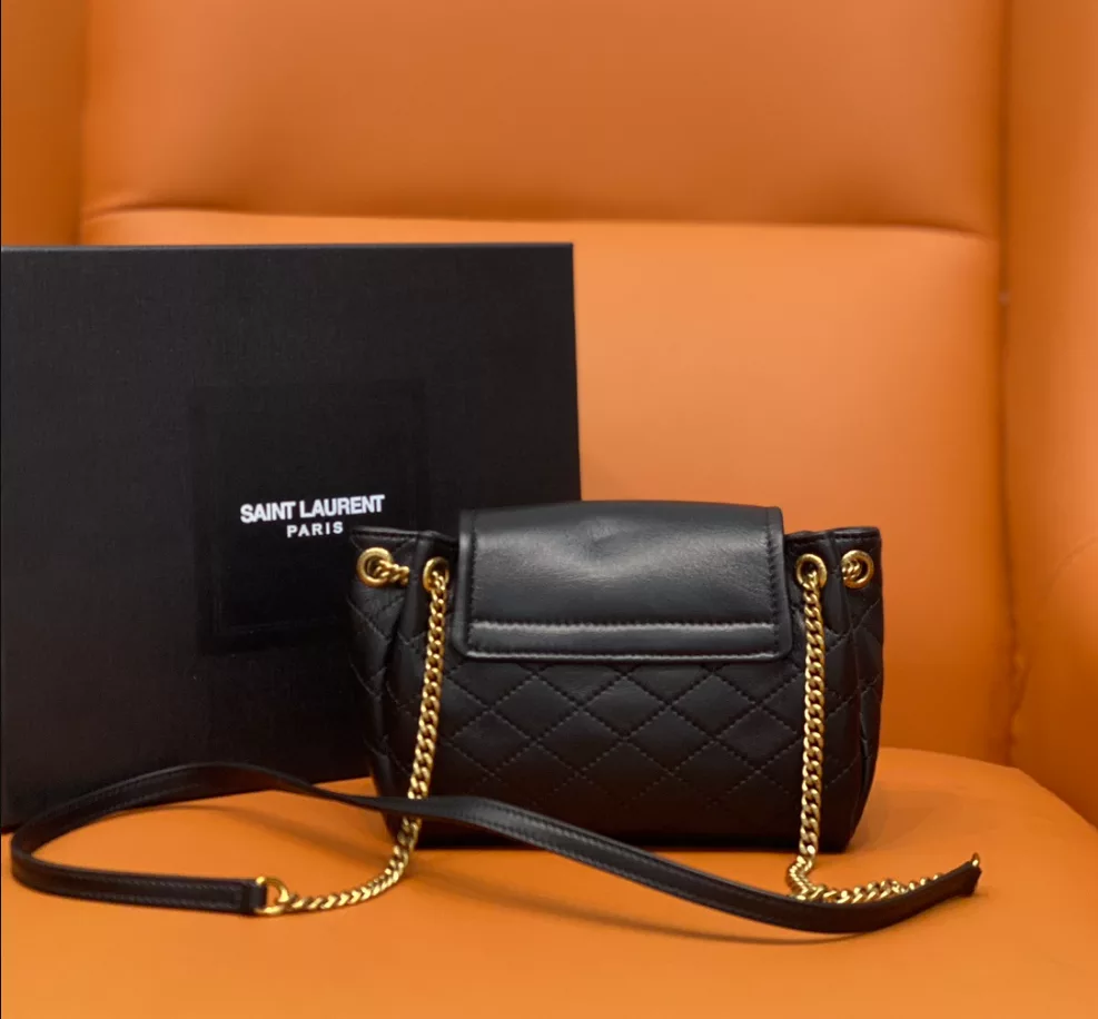 Saint Laurent Mini Nolita in Lambskin - Image 4