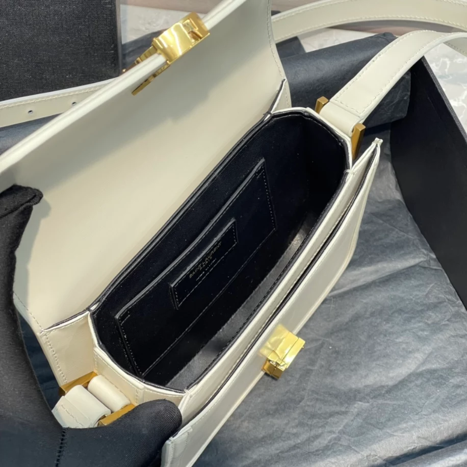 Solferino Small Satchel in Box Saint Laurent - Image 7