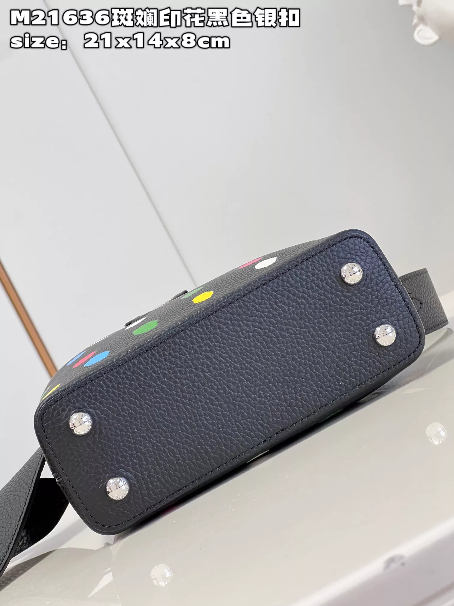 LV x YK Capucines BB Bag ‘Black' - ReplicaBags.is - Image 7