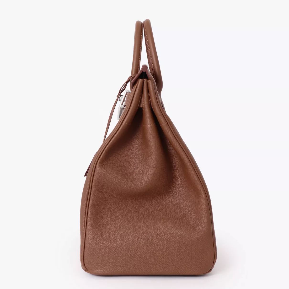 Hermes Birkin HAC 40 Coup de Soleil Bag in Gold Clemence Leather - Image 4