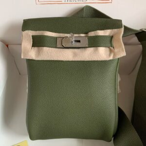 Hermes Hac a Dos PM Backpack in Canopee Clemence Leather
