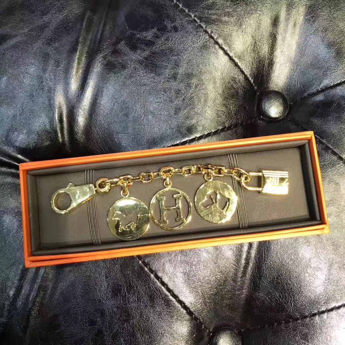 Hermes Gold Breloque Bag Charm - Image 4