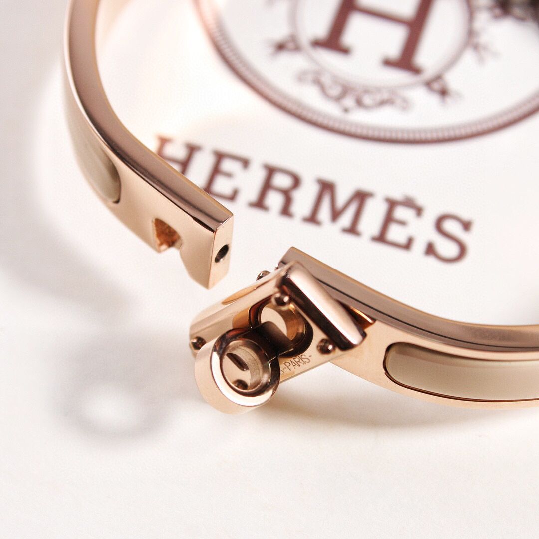 Hermes Sand Mini Clic Kelly Bracelet - Image 4
