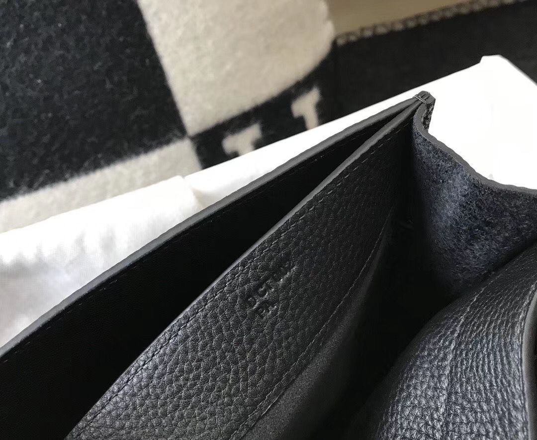 Hermes Kelly Depeche 34 Briefcase In Black Calfskin - Image 8