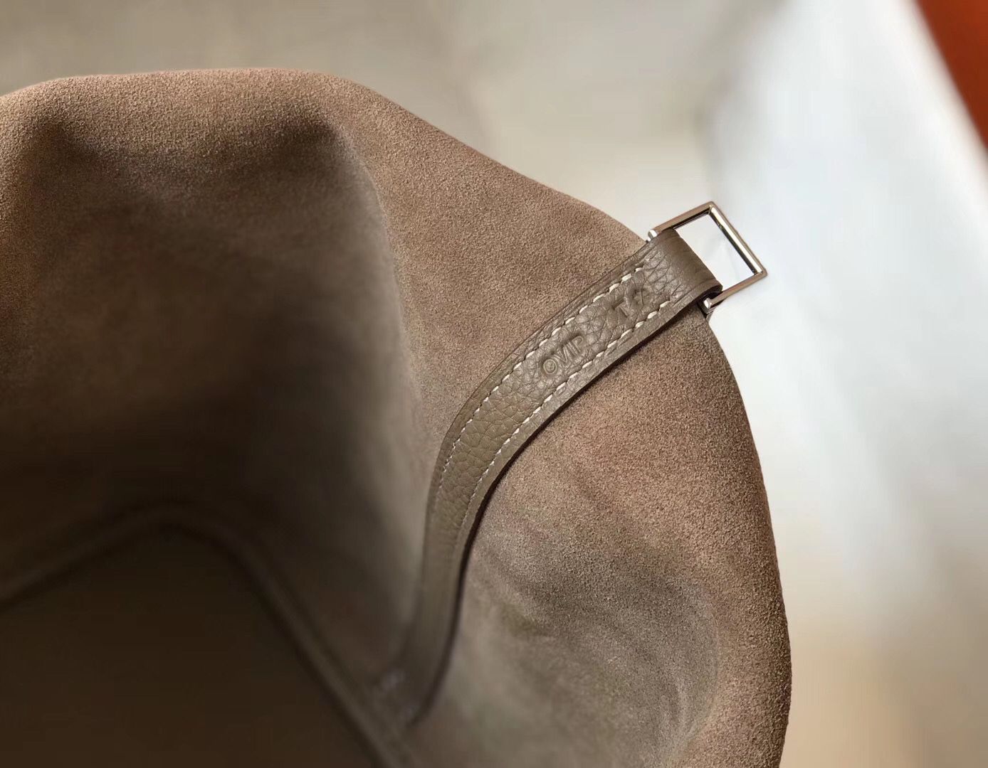 Hermes Picotin Lock 18 Bag In Trench Clemence Leather - Image 4