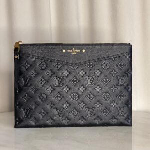 Louis Vuitton Black Monogram Empreinte Daily Pouch