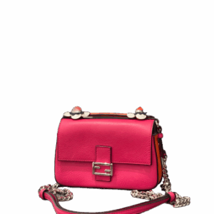 Fendi Tricolor Baguette FF Double Sided Bag