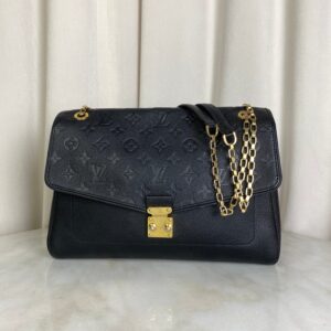 Louis Vuitton Black Monogram Empreinte St Germain Bag