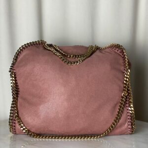 Stella Mccartney Nude Falabella Fold Over Bag