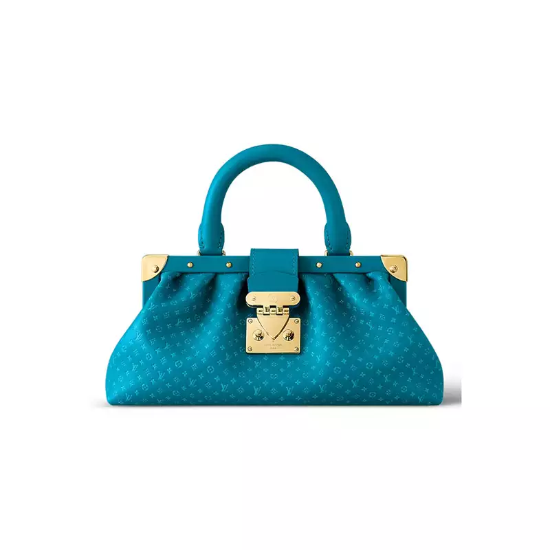 Louis Vuitton Monogram Clutch 'Blue' - ReplicaBags.is