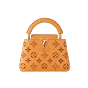 LV Broderie Anglaise Capucines Mini Saffron Yellow