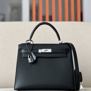 Kelly 28 Box Nior (89) Palladium Hardware