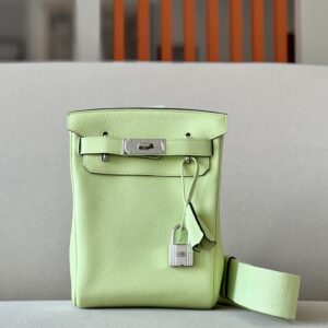 Birkin Hac a Dos PM Backpack Togo Vert Absinthe (Y6) Palladium Hardware